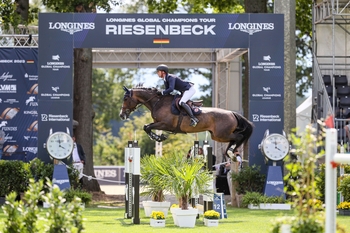Ben Maher denies German top three on opening day of Longines Global Champions Tour of Riesenbeck 